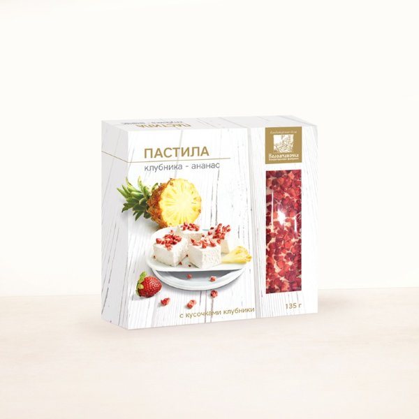 №2 Пастила 135г клубника-ананас  в Ялте