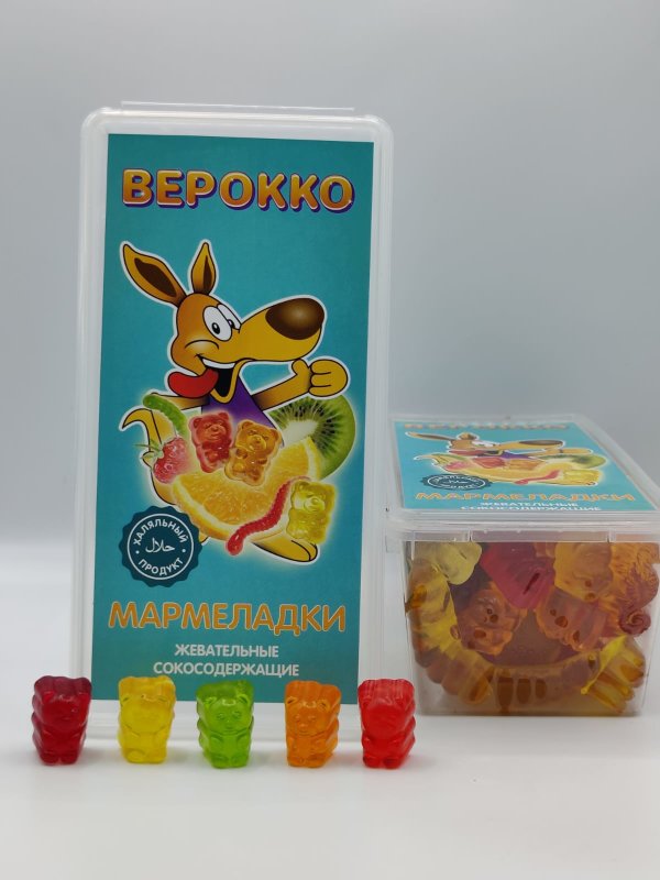 №2 Жевательный мармелад Мишки фруктовые, 250г   в Ялте