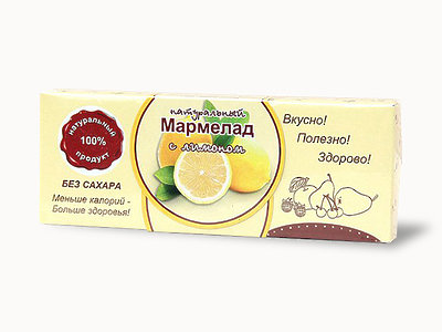  Мармелад натуральный "Лимон" 140г в Ялте