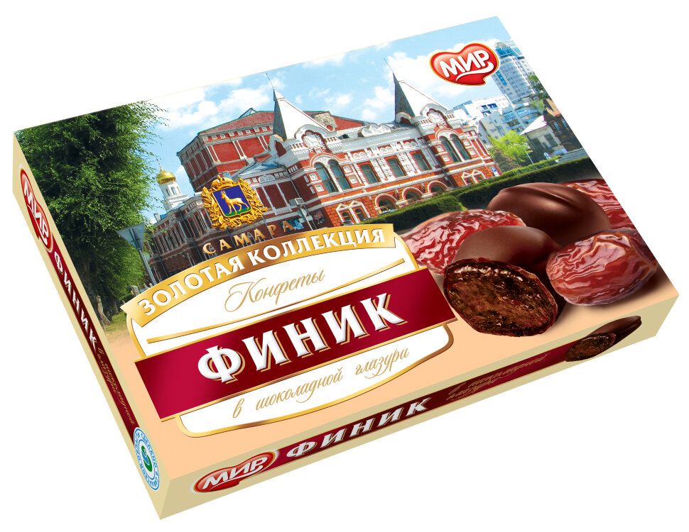 КФ МИР Финики в шоколадной глазури 160г  в Ялте