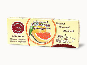 Мармелад натуральный "Грейпфрут" 140г в Ялте