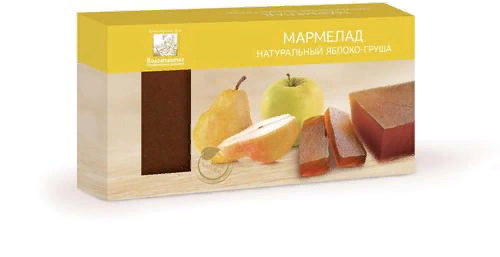  Мармелад пластовый 210г ЯБЛОКО-ГРУША в Ялте