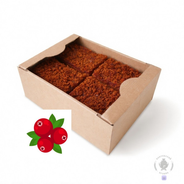 №3 Пряник 1кг с фруктовой начинкой Брусника в Ялте