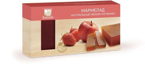 №2 Мармелад пластовый 210г Яблоко-Клубника в Ялте