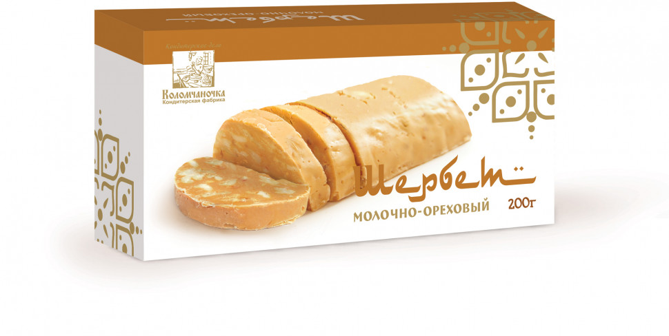  Шербет МОЛОЧНО-ОРЕХОВЫЙ, 200г в Ялте