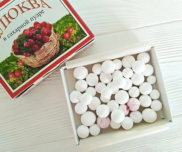  Клюква в сахаре 125г в Ялте