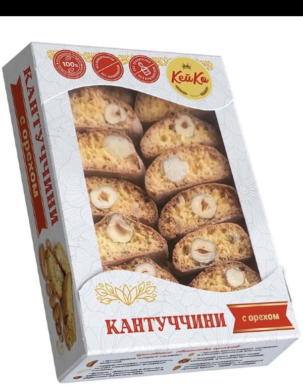 №3 Кей Ко Кантуччини с орехом, 200г    в Ялте