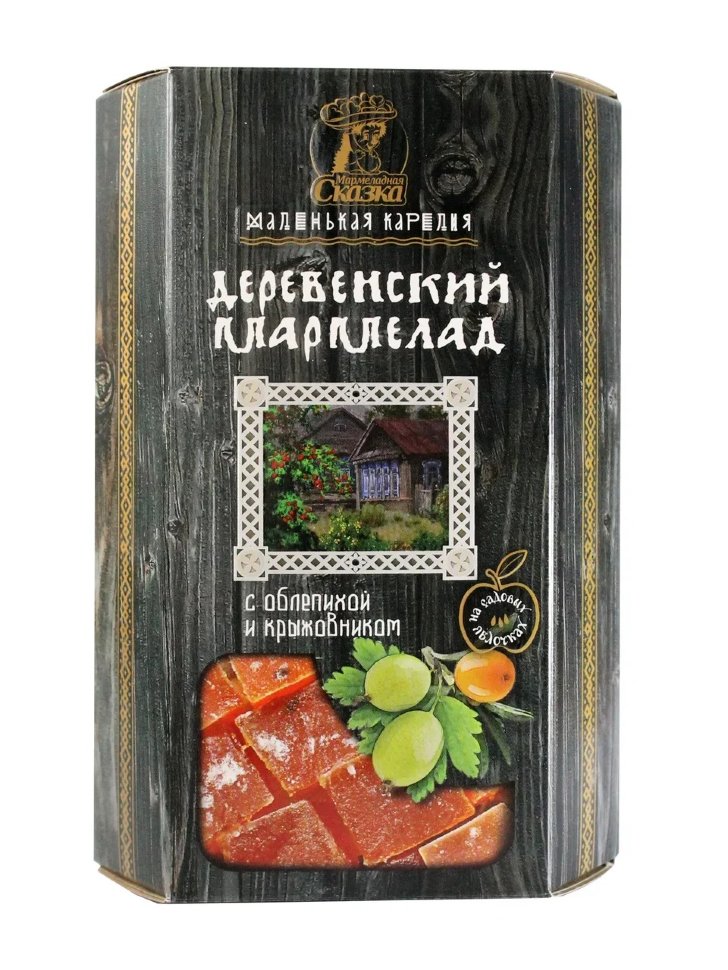  Мармелад деревенский "С крыжовником и облепихой" 300г в Ялте
