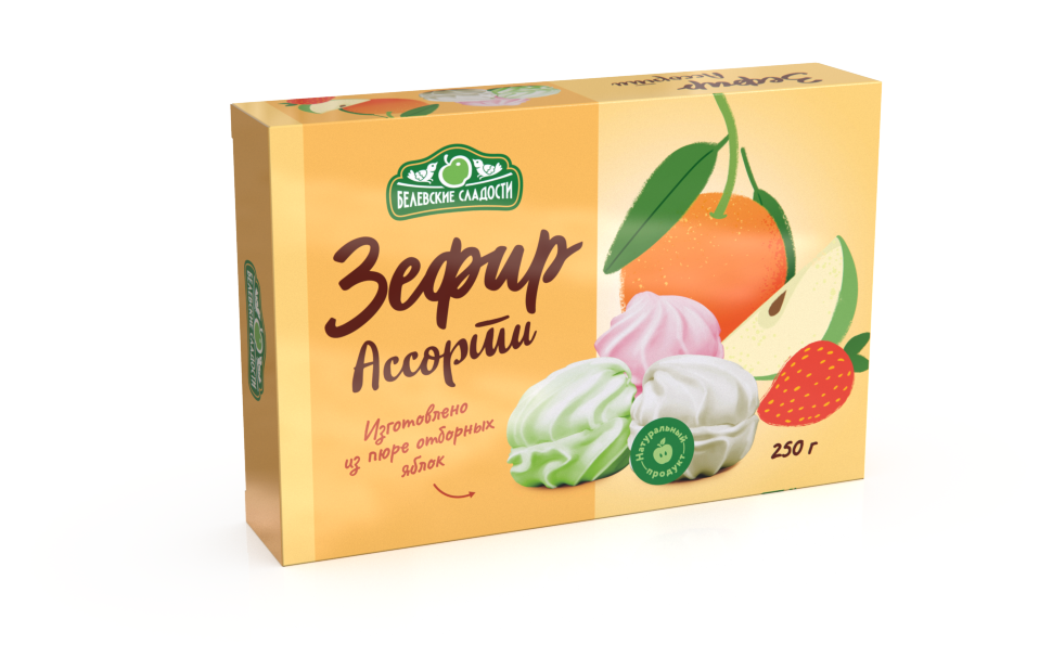 Зефир белевский "Ассорти" 250г в Ялте
