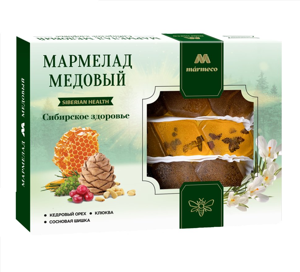  Мармелад медовый "Сибирское здоровье" без сахара 200г  в Ялте